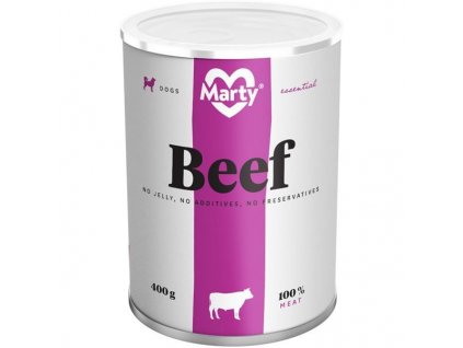 MARTY cons. pre psov - Essential beef 400 g