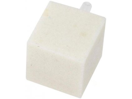 Vzduchový kameň - hranol, biely 2,5x2,5x2,5cm EBI