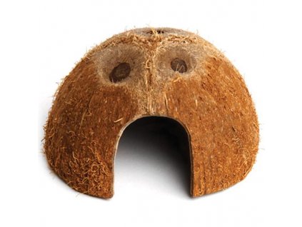 Prírodná dekorácia - prístrešok kokosový Komodo 11x11x6cm