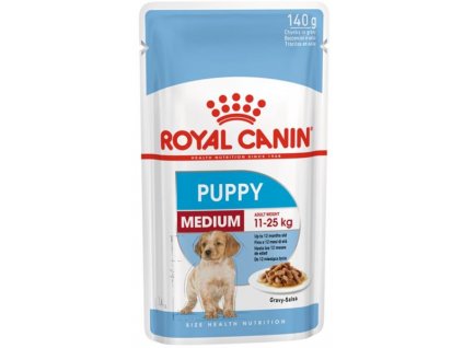 Royal Canin - Psie kapsičky. Stredné šteňa 140 g