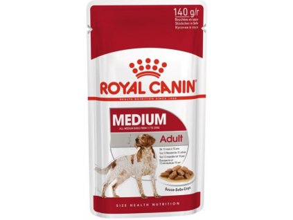 Royal Canin - Psie kapsičky. Stredný dospelý 140 g