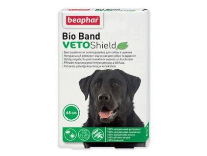 Beaphar Obojek antipar. pes Bio Band Plus VetoSh.65cm