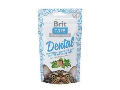 Brit Care Cat Snack Dental 50g