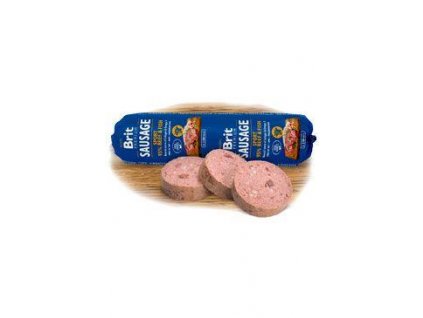 Brit Sausage Beef & Fish-Sport formula 800g