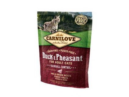 Carnilove Cat Duck&amp;Pheasant Adult Hairball Contr 400g