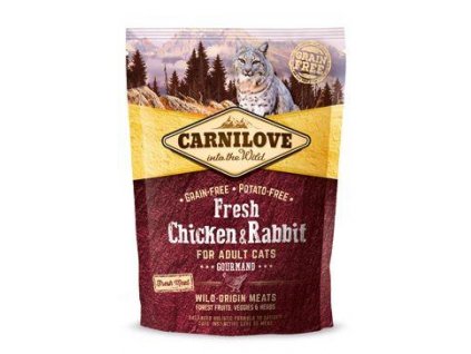 Carnilove Cat Fresh Chicken &amp; Rabbit pre dospelých 400g