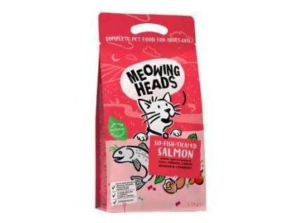 MEOWING HEADS So-fish-ticated Salmon 1,5kg