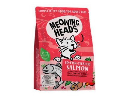 MEOWING HEADS So-fish-ticated Salmon 450g  ( Purr - Nickety )