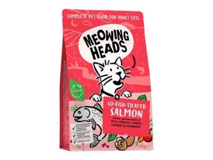 MEOWING HEADS So-fish-ticated Salmon 4kg  ( Purr - Nickety )