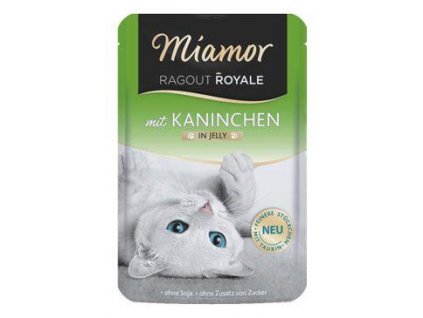 Miamor Cat Ragout kapsa králík v želé 100g