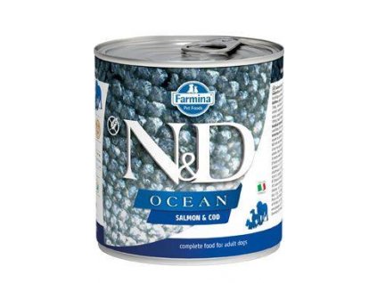 N&D DOG OCEAN Adult Salmon & Codfish 285g