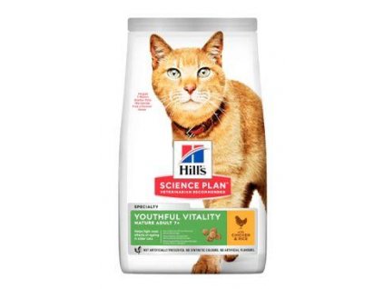 Hill's Fel. Dry SP Adult7+Senior Vitality Chicken1,5kg