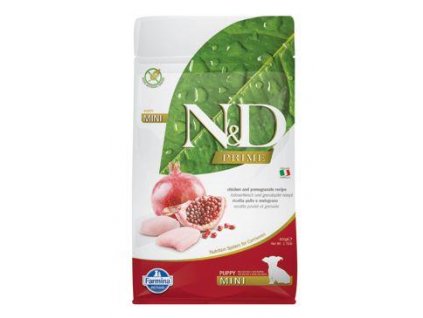 N&D PRIME DOG Puppy Mini Chicken & Pomegranate 800g