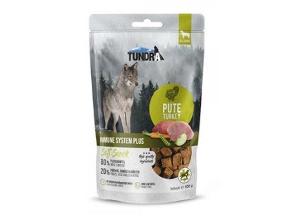 TUNDRA dog snack Turkey Immune Systeme 100g