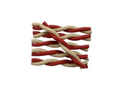 Magnum Twisted Stick 5"  red / white 50ks