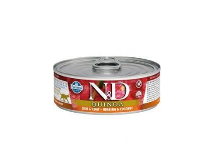 N&D CAT QUINOA Adult Herring & Coconut 80g