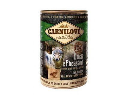 Carnilove Wild konz Meat Duck & Pheasant 400g