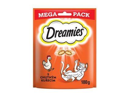 Dreamies mačacie pochúťky Mega Pack kuracie 180g