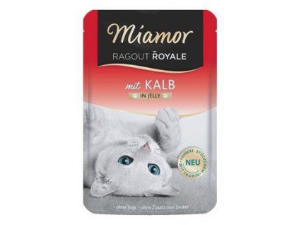Miamor Cat Ragout kapsa Royale teľacie v želé 100g
