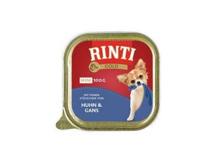 Rinti Dog Gold Mini vanička kura + hus 100g