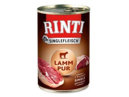 Rinti Dog Sensible PUR jahňacia konzerva 400g