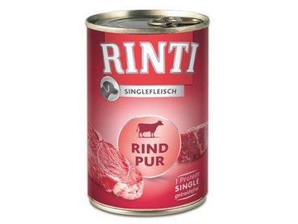 Rinti Dog Sensible PUR konzerva s hovädzím mäsom 400g