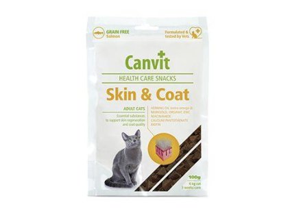 Canvit Snacks  CAT Skin & Coat 100g