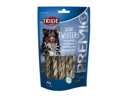 Trixie Premio SUSHI TWISTERS rybí copánky 60g TR