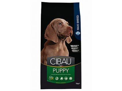 CIBAU Puppy Maxi 12kg+2kg ZDARMA