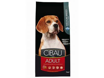 CIBAU Adult Medium 12kg+2kg ZDARMA