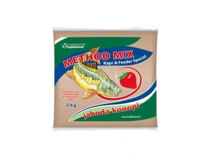 Method mix pro ryby jahoda - konopí 2kg