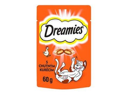 Dreamies kočka pochoutka s kuřecím 60g