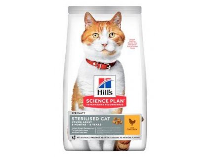 Hill's Fel. Dry SP Adult Young Steril. CatChicken1,5kg