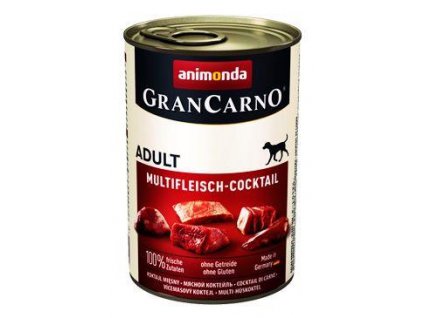 Animonda pes GRANCARNO konz. ADULT masový koktejl 400g