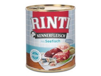 Rinti Dog Kennerfleisch morské ryby v konzerve 800g
