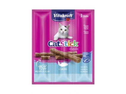 Vitakraft Cat pochoutka Stick mini Salmon 3x6g