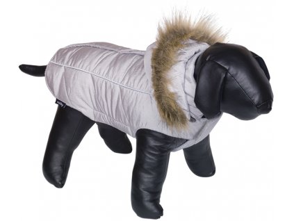 Nobby obleček pro psa ARTIC šedá s kožíškem 20cm