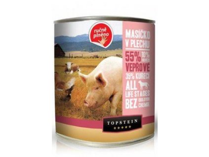 Topstein Masíčko v plechu - vepřové 850 g