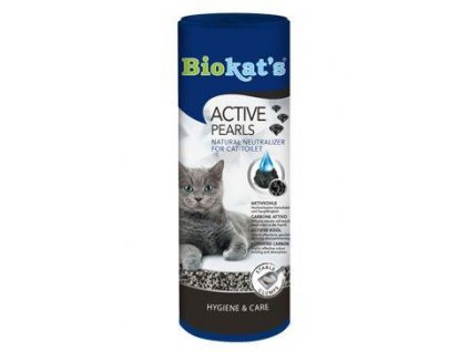 Toaletné uhlie Biokat Active pearls 700ml
