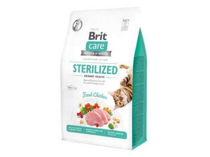 Brit Care Cat GF Sterilizované zdravie močových ciest 0,4kg