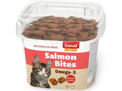 Sanal snack pre mačky Losos 75 g