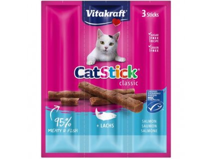 Vitakraft Stick mini cat losos 3 ks