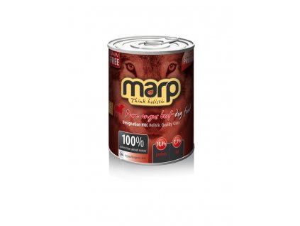 Marp Angus Beef konzerva pre psy s hovädzím mäsom 400g