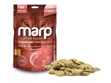 Marp Holistic – Lososové pamlsky se lněným semínkem bez obilovin 150g