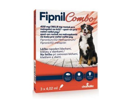 Fipnil Combo 402/361,8mg XL Dog Spot-on 3x4,02ml