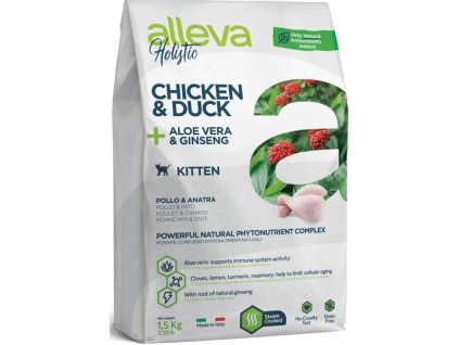 ALLEVA HOLISTIC Cat Dry Kitten 1,5kg