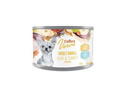 Calibra Dog Verve konz.GF Adult Small Duck&Turkey 200g