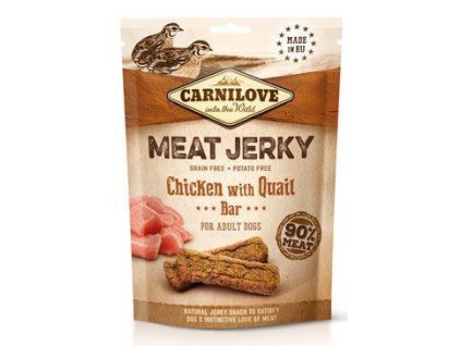 Carnilove Dog Jerky Quail&Chicken Bar 100g