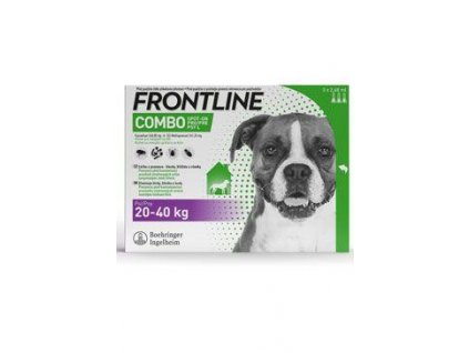 FRONTLINE COMBO spot-on pre psov L (20-40kg)-3x2,68ml