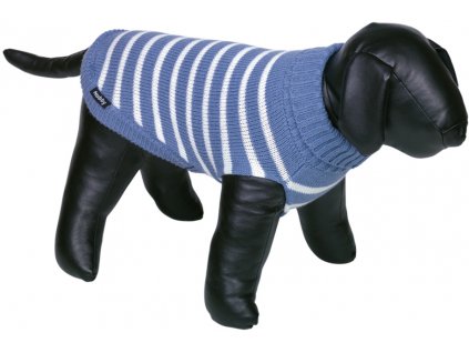 Nobby svetr pro psy PASMA pruhovaná modrá 32cm